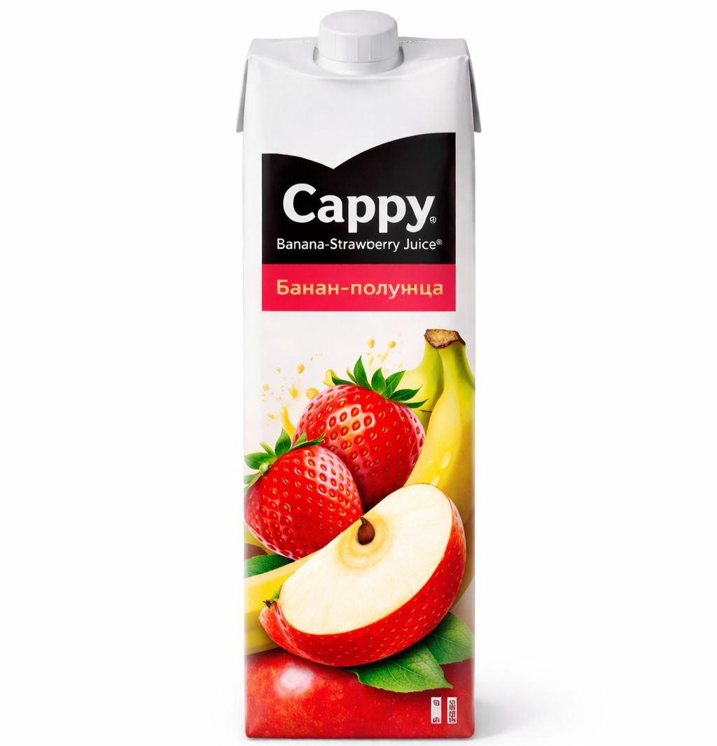 Сік Cappy Банан-полуниця